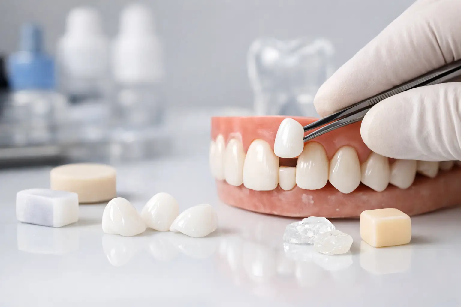 Guida ai materiali per faccette dentali