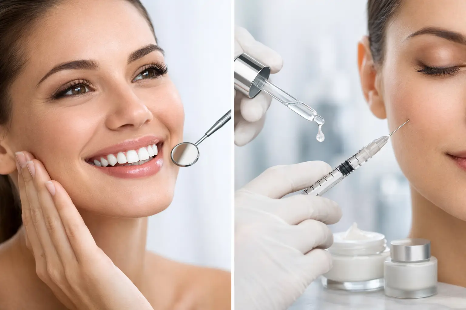 Odontoiatria estetica e medicina estetica insieme