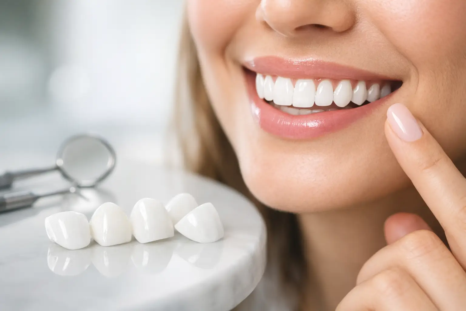 5 vantaggi delle faccette estetiche