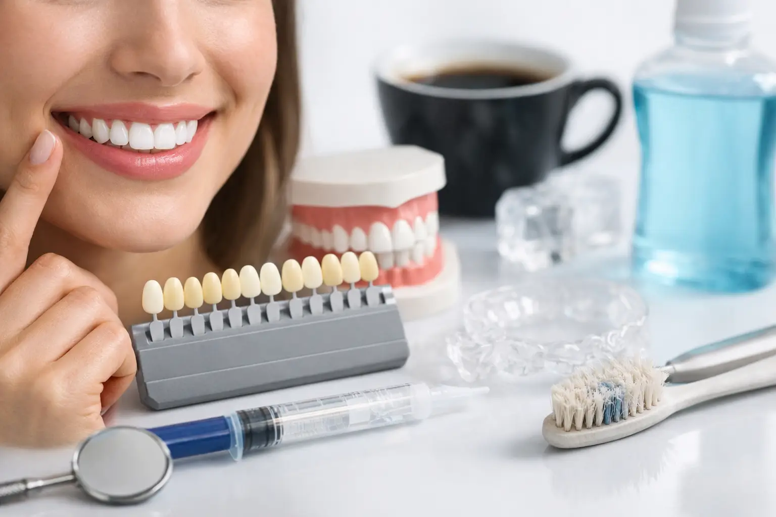7 errori comuni nello sbiancamento denti