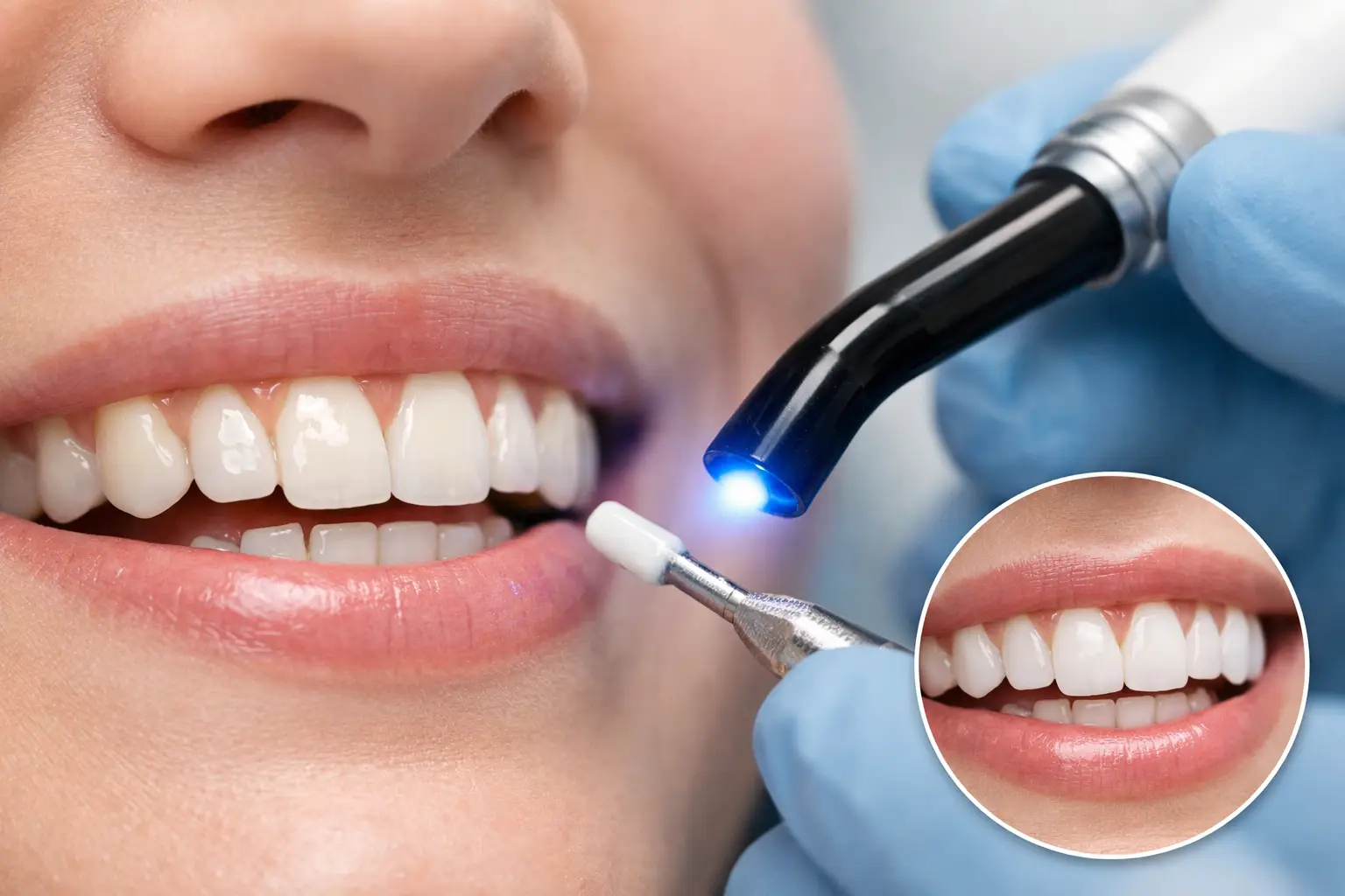 Denti con macchie bianche: trattamenti estetici