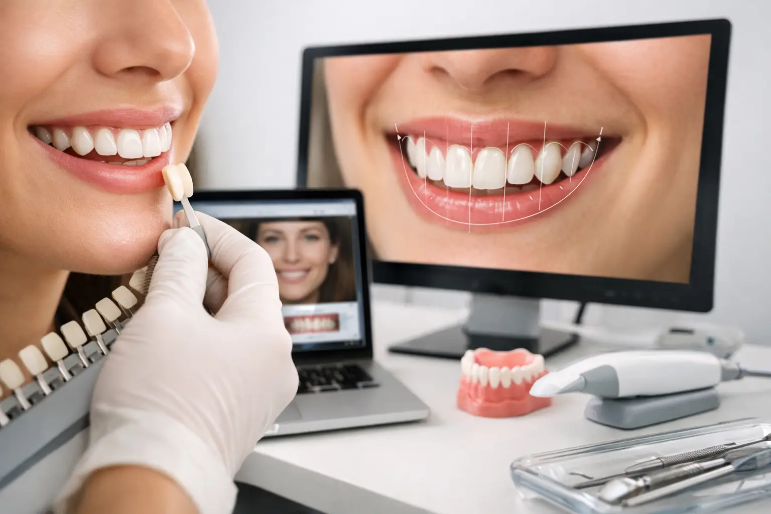Come funziona l’armonizzazione del sorriso digitale