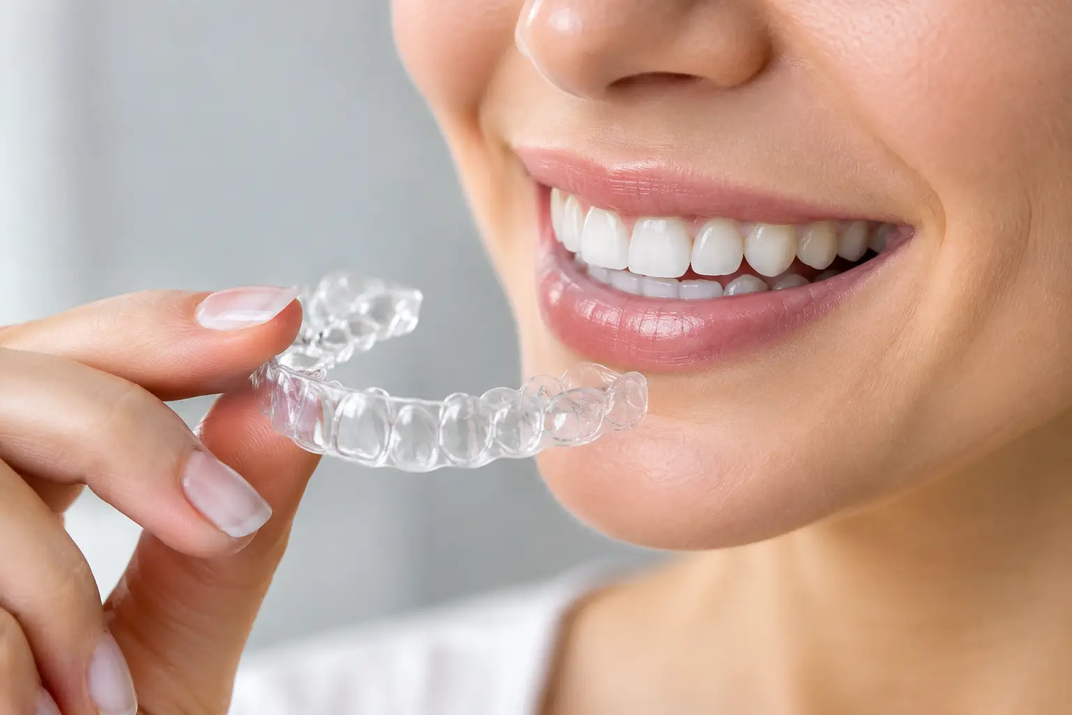 Come intervenire sui denti trasparenti ai bordi
