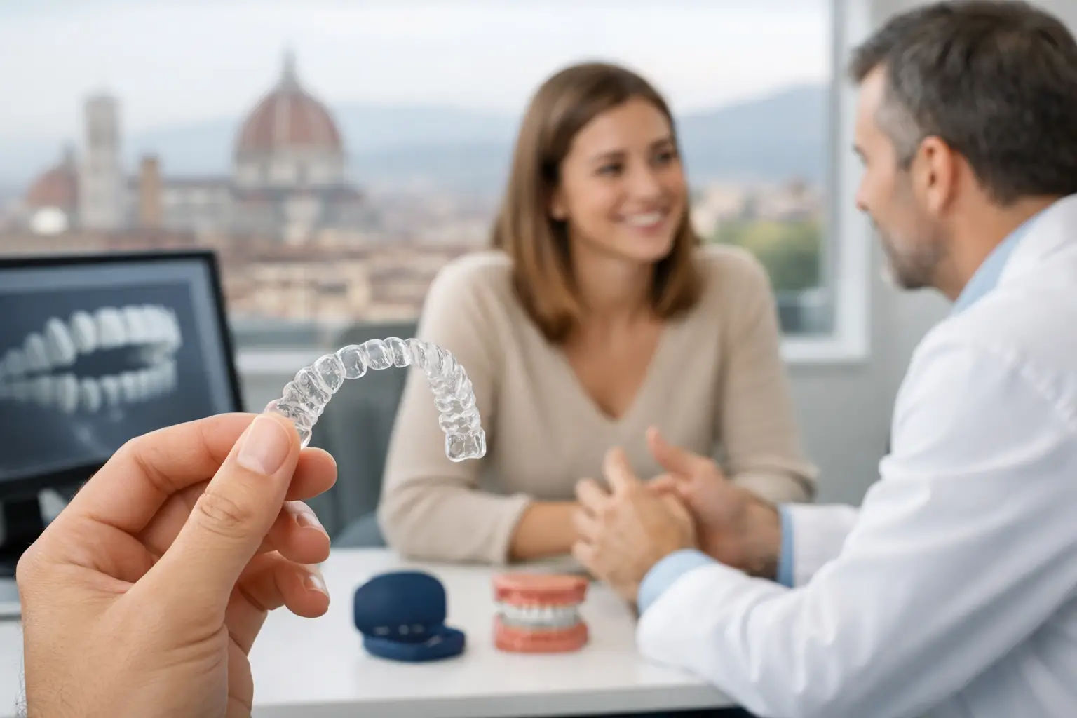 Allineatori trasparenti Firenze: come scegliere