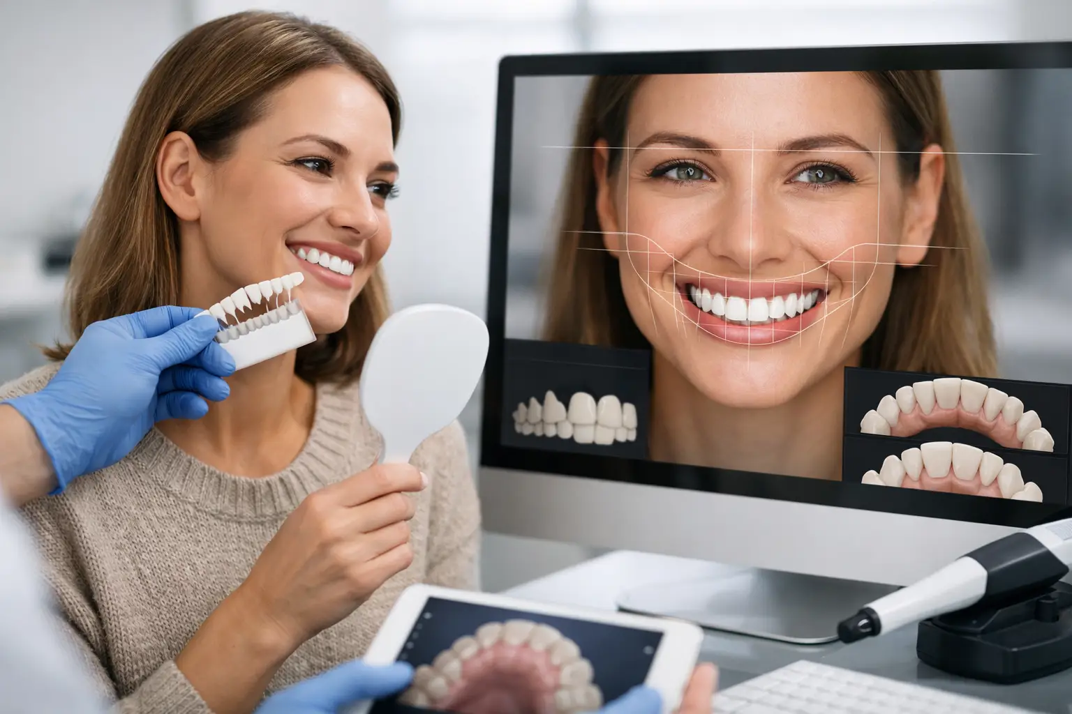Come funziona il digital smile design